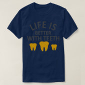 Het leven is beter met de 4 t-shirt (Design voorkant)