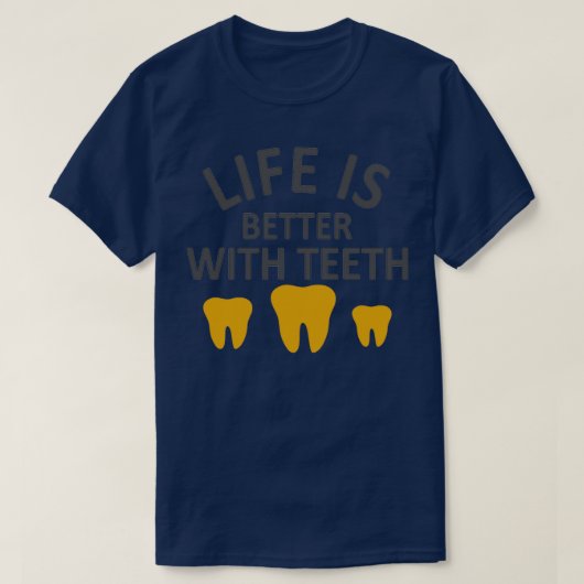 Het leven is beter met de 4 t-shirt (Design voorkant)