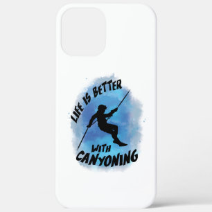 Het leven is beter met de Canyoning Canyoneer-Wate Case-Mate iPhone Case