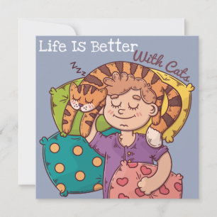 Het leven is beter met de Kaart van de Kattenvakan