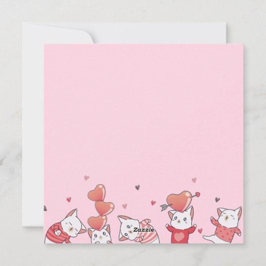 Het leven is beter met de Kaart van de Kattenvakan (Achterkant)