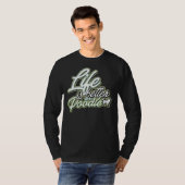 Het leven is beter met de poel t-shirt (Voorkant volledig)