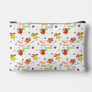 Het leven is beter met de Waterverf van kippen Kun Etui