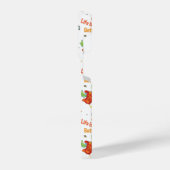 Het leven is beter met de Waterverf van kippen Kun iPhone Hoesje (Linkerkant)