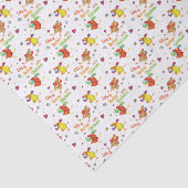 Het leven is beter met de Waterverf van kippen Kun Tissuepapier (Detail)