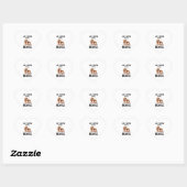 Het leven is beter met een Beagle Hart Sticker (Vel)