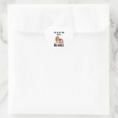 Het leven is beter met een Beagle Hart Sticker (Tas)