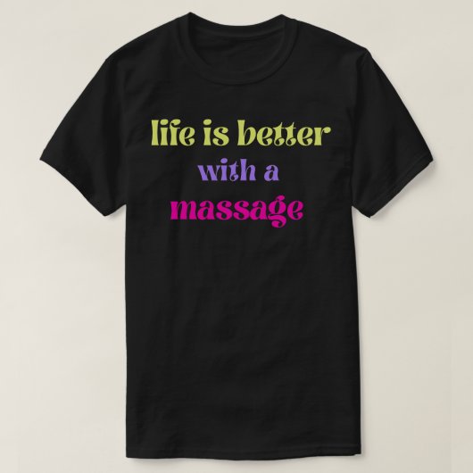 Het leven is beter met een bloedbad 129 t-shirt (Design voorkant)
