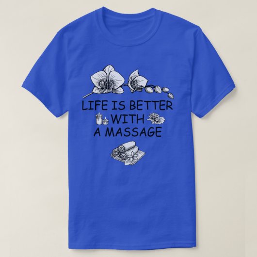 Het leven is beter met een bloedbad 1 t-shirt (Design voorkant)