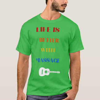 Het leven is beter met een bloedbad van schimmel m t-shirt