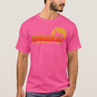 Het leven is beter met een Boxer Mom Boxer Dad Ret T-shirt