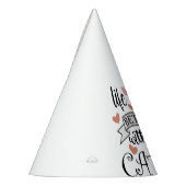 Het leven is beter met een Cat quote slogan Feesthoedjes (Links)