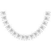 Het leven is beter met een Cat quote slogan Vlaggetjes (Alle)