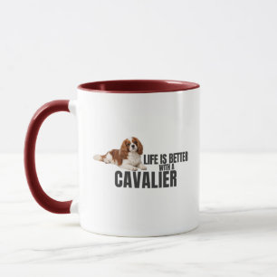 Het Leven Is Beter Met Een Cavalier Mok