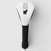 Het leven is beter met een Cavapoo Golfheadcover (Voorkant)