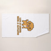Het leven is beter met een Cavapoo - grappige hond Badhanddoek (Badhanddoek)