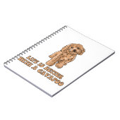 Het leven is beter met een Cavapoo - Grappige hond Notitieboek (Linkerzijde)