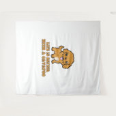 Het leven is beter met een Cavapoo - grappige hond Wandkleed (Voorkant (horizontaal))