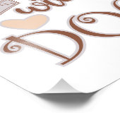 Het leven is beter met een citaat van Dog grappige Foto Afdruk (Hoek)