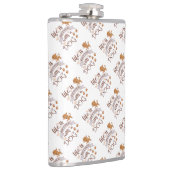 Het leven is beter met een citaat van Dog grappige Heupfles (Rechts)