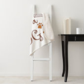 Het leven is beter met een citaat van Dog grappige Sherpa Deken (In situ)