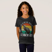 Het Leven Is Beter Met Een Cornish Rex T-shirt (Voorkant volledig)