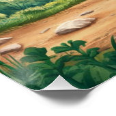 Het leven is beter met een dachshund perfect poster (Hoek)