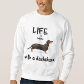 HET LEVEN IS BETER MET EEN DACHSHUND TRUI (Voorkant)