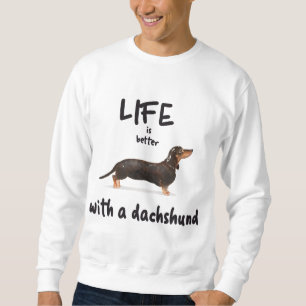 HET LEVEN IS BETER MET EEN DACHSHUND TRUI