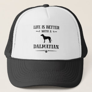 Het leven is beter met een Dalmatiaan Trucker Pet