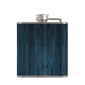 Het leven is beter met een Dog Flask - Blauw Heupfles (Achterkant)