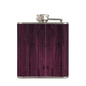 Het leven is beter met een Dog Flask - Magenta Heupfles (Achterkant)