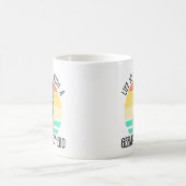 Het leven is beter met een Duitse herder Koffiemok (Center)