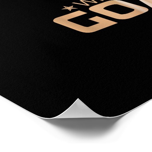 Het leven is beter met een geit cadeau poster (Hoek)