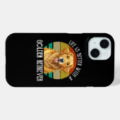 Het Leven Is Beter Met Een Golden Retriever Case-Mate iPhone Case (Achterkant (horizontaal))