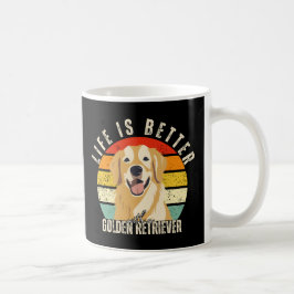 Het leven is beter met een Golden Retriever, Honde Koffiemok