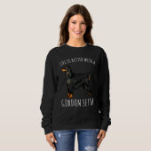 Het leven is beter met een Gordon Setter Dog Trui (Voorkant volledig)