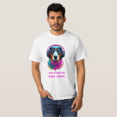 Het leven is beter met een hond - Funny Dog T-shirt (Voorkant volledig)