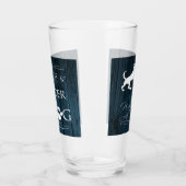 Het leven is beter met een hond Glass Cup - Blauw Glas (Links)