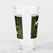 Het leven is beter met een hond-Glass Cup - groen Glas (Links)