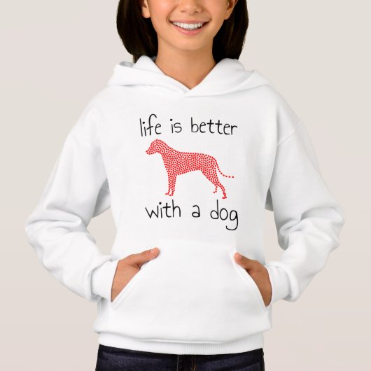 Het leven is beter met een hond - Hondenliefhebber (Voorkant)