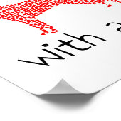 Het leven is beter met een hond - Hondenliefhebber Poster (Hoek)