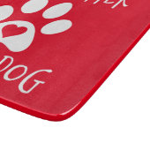 Het leven is beter met een hond - Hondenliefhebber Snijplank (Hoek)