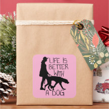 Het leven is beter met een hond - Hondenliefhebber