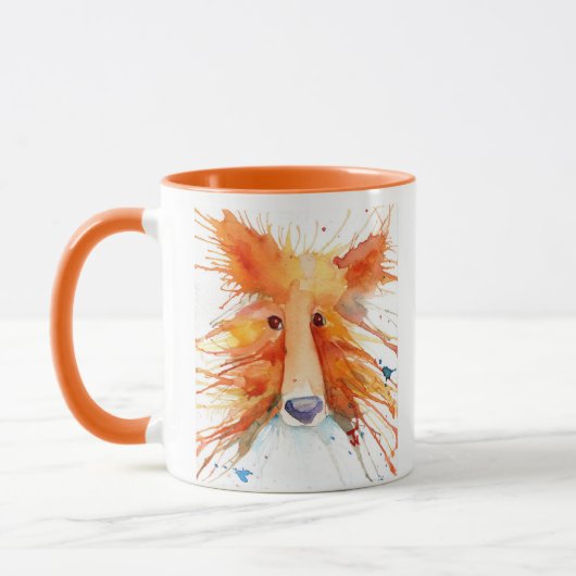 Het leven is beter met een hond mok (Links)