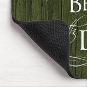 Het leven is beter met een hond-Muismat - groen Muismat (Hoek)