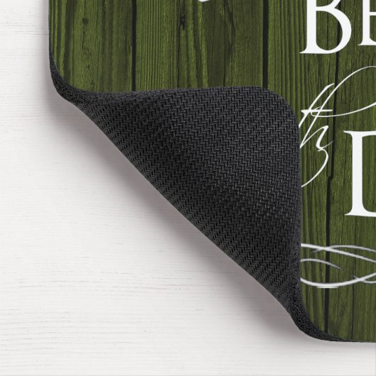 Het leven is beter met een hond-Muismat - groen Muismat (Hoek)