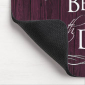 Het leven is beter met een hond-Muismat - Magenta Muismat (Hoek)