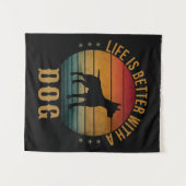 HET LEVEN IS BETER MET EEN HOND WANDKLEED (Voorkant (horizontaal))