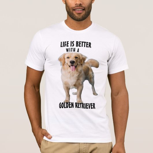 Het leven is beter met een [Hondenras] T-shirt, Do T-shirt (Voorkant)